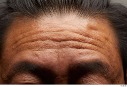 Face Hair Skin Man Asian Slim Wrinkles Studio photo references